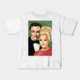 Tippi Hedren and Sean Connery Kids T-Shirt